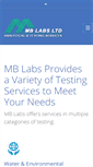Mobile Screenshot of mblabs.com