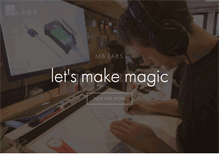 Tablet Screenshot of mblabs.org